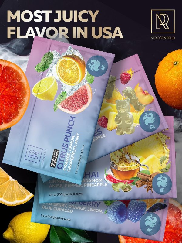 Citrus Punch Shisha Hookah Flavors Nicotine Free Herbal   3.5 ounce   100 Gram Hookah Shisha Tobacco Free Hookah Tobacco & Nicotine Free Shisha   Shisha Hookah Flavors (Pack of 1) - Image 4