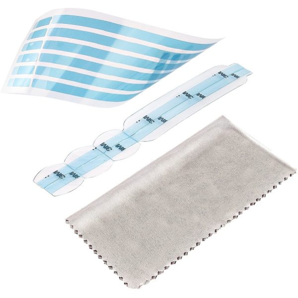 StarTech.com Privacy Screen Adhesive Strips and Mounting Tabs, Installation Kit for Laptop/Computer Monitor Anti Glare Privacy Filters - Image 3