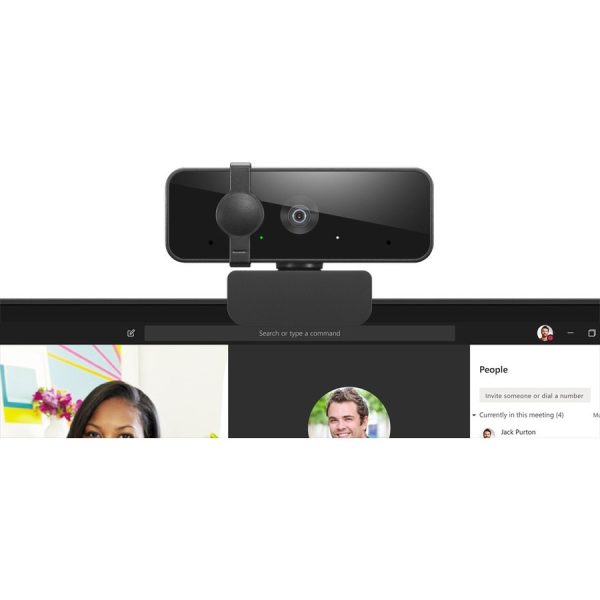 Lenovo Essential Webcam - 2 Megapixel - Black - USB 2.0 - 1 Pack(s) - Image 3