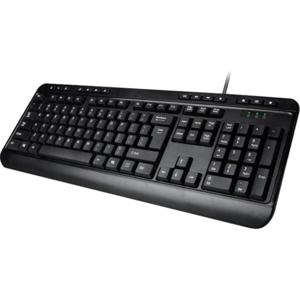 Adesso Spill-Resistant Multimedia Desktop Keyboard (USB) - Image 6