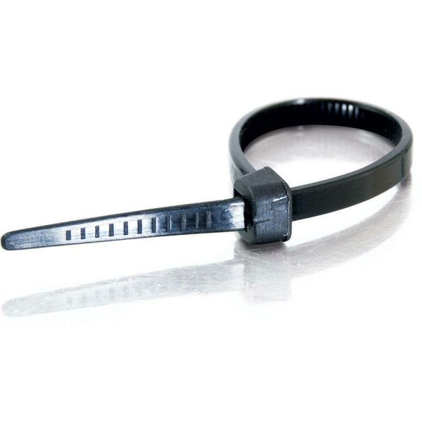C2G 4in Cable Tie Multipack (100 pack) - Black - Image 4