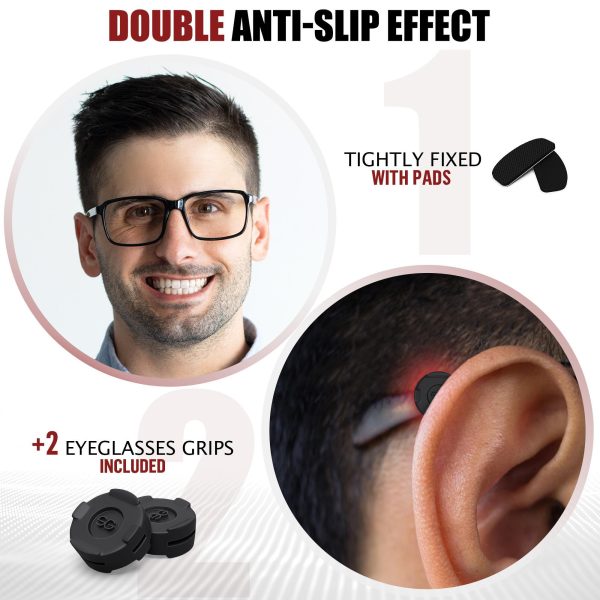 Eyeglass Nose Pads Grips   1 mm Adhesive Glasses Nose Grip Non Slip   Silicone Eyeglasses Nose Pads Anti Slip   Sunglass Nose Pads Bridge 6 Pairs   1mm x 7mm x 16mm - Image 2