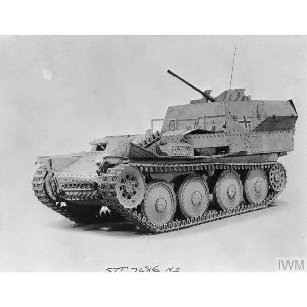 Sd Kfz 140 Ausf M Flakpanzer 38(t) Gepard German Tank Model Kit 1 35 Scale   Military WW2 Tank Miniatures Plastic Model Set Army Vehicle Building Kit with Assembly Instructions in Russian Language - Image 6