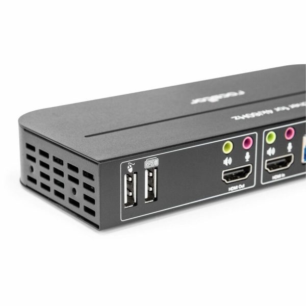 Rocstor SolidKVM SK04 DisplayPort 1.4 and USB 3.0 4�1 KVM Switch - Image 6