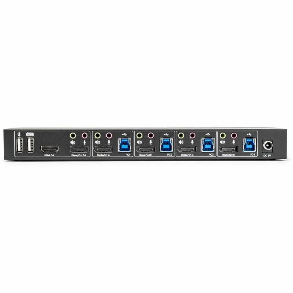 Rocstor SolidKVM SK04 DisplayPort 1.4 and USB 3.0 4�1 KVM Switch - Image 13