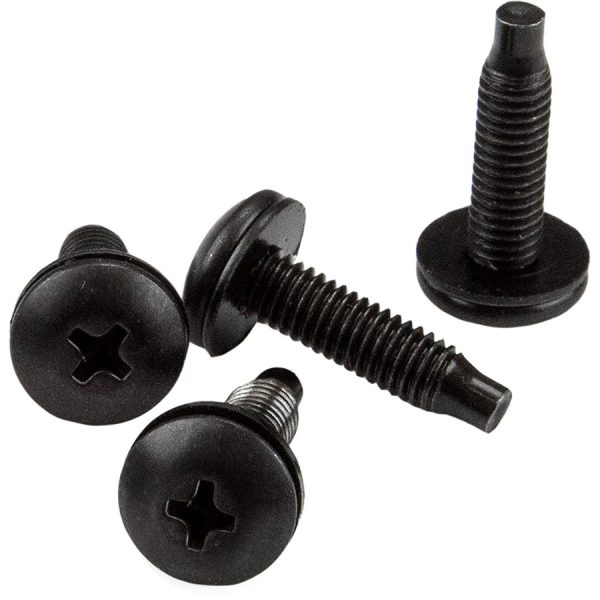 StarTech.com Server Rack Screws and Clip Nuts - 10-32 - Rack Mount Screws and Slide-On Cage Nuts - Clip Nuts and Screws - 50 Pack - Image 3