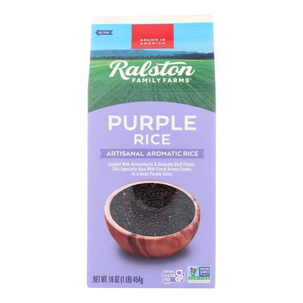 Ralston Family Farms - Rice Purple - Case of 6-16 OZ - Image 2