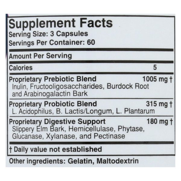 Health Plus - Prebiotic Formula - Colon Cleanse Max - 180 Capsules - Image 2