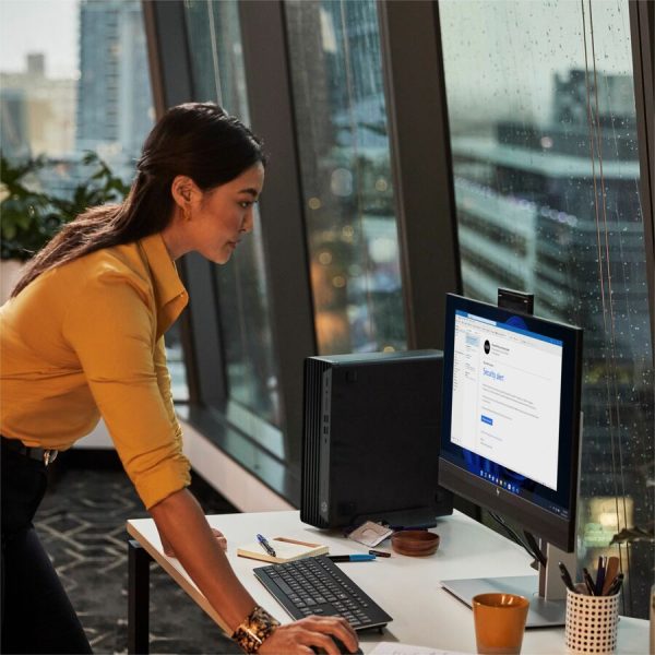 HP Elite 800 G9 Desktop Computer - Intel Core i5 14th Gen i5-14500 - vPro Technology - 16 GB - 512 GB SSD - Small Form Factor - Black - Image 4