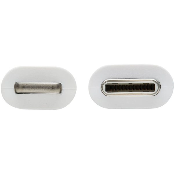 Eaton Tripp Lite Series Safe-IT USB-C to Lightning Sync/Charge Antibacterial Cable (M/M), MFi Certified, White, 2 m (6.6 ft.) - Image 3