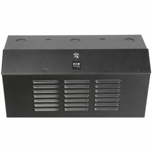 Eaton Tripp Lite Series SmartRack 4U Low-Profile Vertical-Mount Server-Depth Wall-Mount Rack Enclosure Cabinet - Image 6