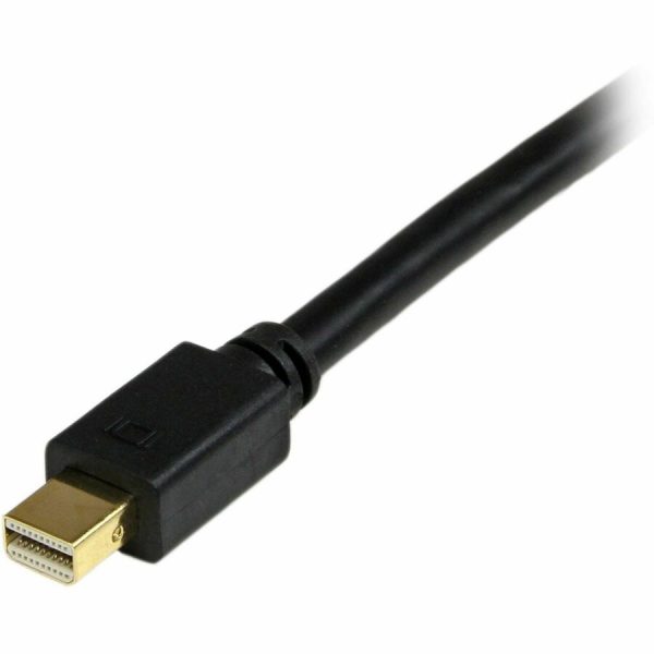 StarTech.com 6ft Mini DisplayPort to DVI Cable, Mini DP to DVI-D Adapter/Converter Cable, 1080p Video, mDP 1.2 to DVI Monitor/Display - Image 3