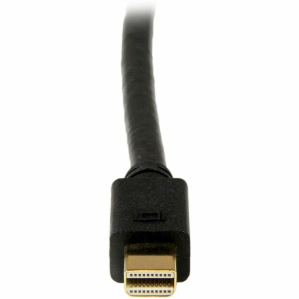 StarTech.com 6ft Mini DisplayPort to DVI Cable, Mini DP to DVI-D Adapter/Converter Cable, 1080p Video, mDP 1.2 to DVI Monitor/Display - Image 4