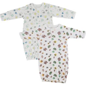 Girls Print Infant Gowns - 2 Pack Cs_0089