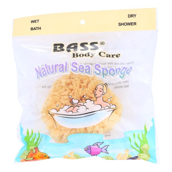 Bass Body Care Natural Sea Sponge  - 1 Each - CT