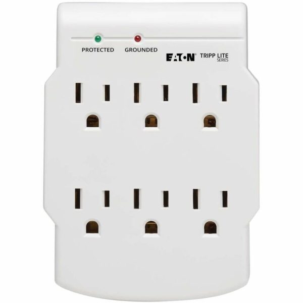 Eaton Tripp Lite Series Protect It! 6-Outlet Low-Profile Surge Protector, Direct Plug-In, 750 Joules, Diagnostic LED - Image 3