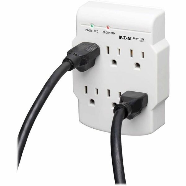 Eaton Tripp Lite Series Protect It! 6-Outlet Low-Profile Surge Protector, Direct Plug-In, 750 Joules, Diagnostic LED - Image 4