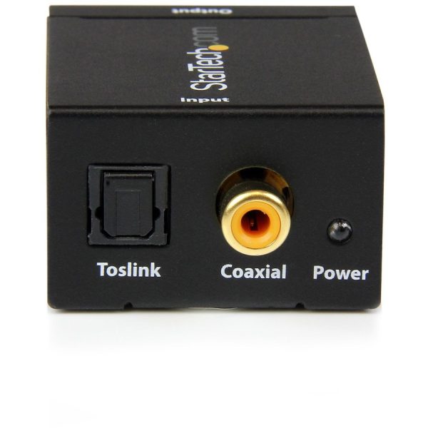 StarTech.com SPDIF Digital Coaxial or Toslink Optical to Stereo RCA Audio Converter - Image 2