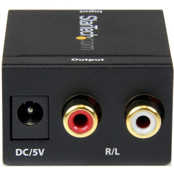 StarTech.com SPDIF Digital Coaxial or Toslink Optical to Stereo RCA Audio Converter - Image 3