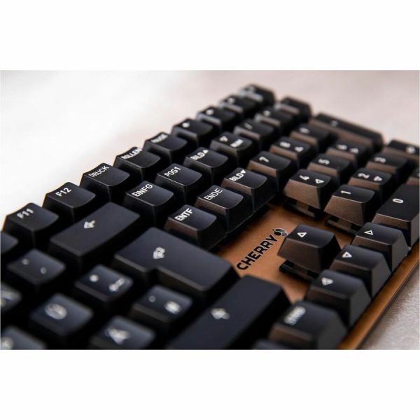 CHERRY KC 200 MX-Wired Keyboard - MX2A BROWN - Black/Bronze Housing - Image 6