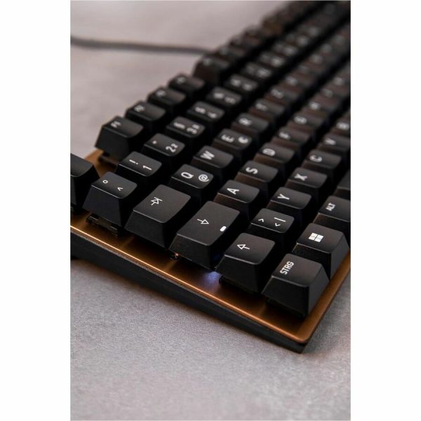 CHERRY KC 200 MX-Wired Keyboard - MX2A BROWN - Black/Bronze Housing - Image 7