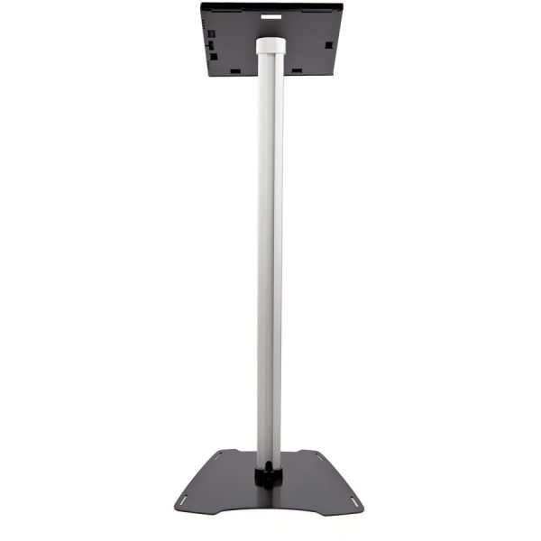 StarTech.com Secure Tablet Floor Stand - Security lock protects your tablet from theft and tampering - Supports iPad and other 9.7" tablets - Fixed Height of approx. 42" (1060 mm) - Built-in cable management - Covered Home button - TAA compliant - Thread the tablet's charge cable through the pillar-style stand - Image 7