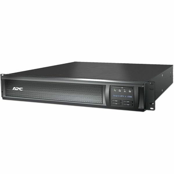 APC Smart-UPS X, Line Interactive, 1500VA, Rack/tower convertible 2U, 120V, 8x 5-15R NEMA, SmartConnect port+NMC, Extended runtime