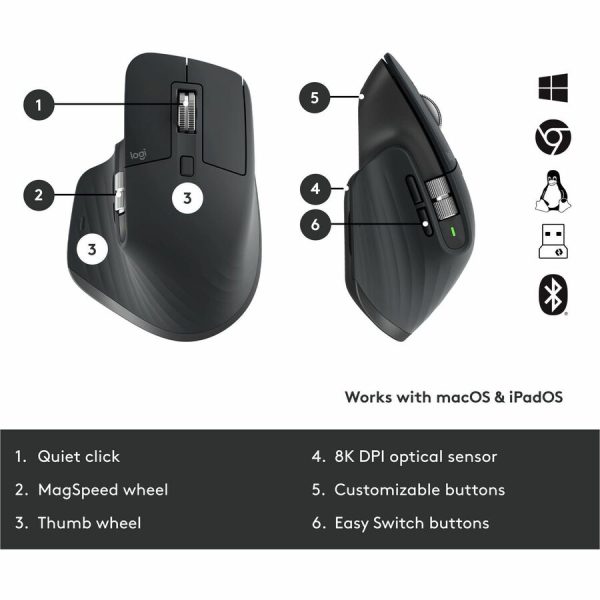 Logitech MX Keys Combo for Business Keyboard & Mouse - Image 6
