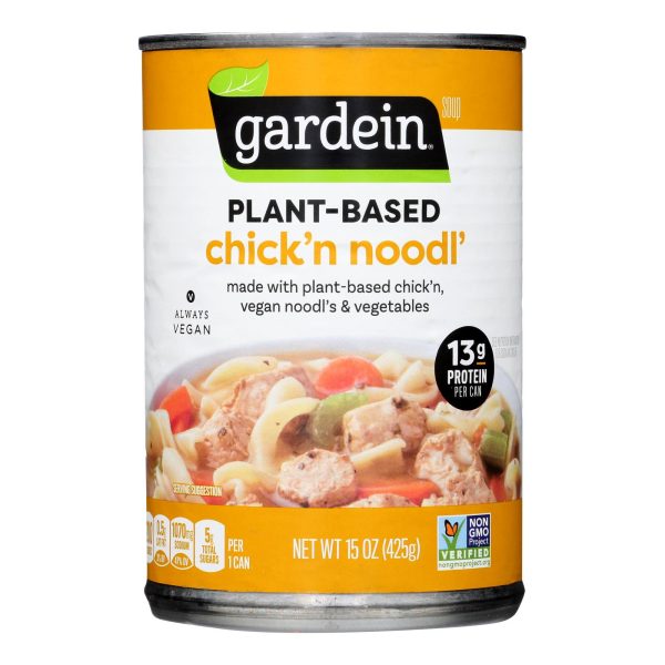 Gardein - Soup Chicken Noodle Plant-based - Case of 12-15 OZ - Image 2