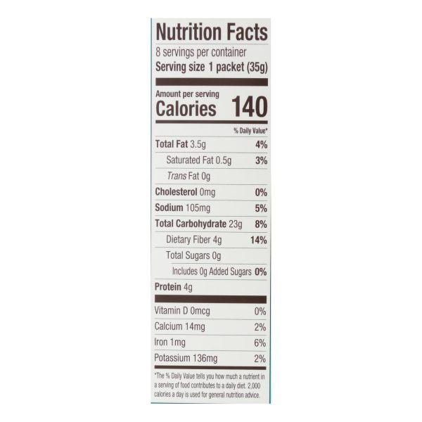 Bob's Red Mill - Instant Oatmeal Gluten Free Pkt Clssc - Case of 4-9.88 OZ - Image 3