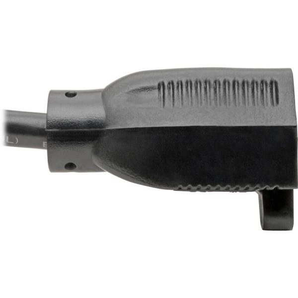 Eaton Tripp Lite Series NEMA 5-15R to C14 Computer AC Power Cable - 13A, 125V, 16 AWG, 2 ft. (0.61 m), Black - Image 3
