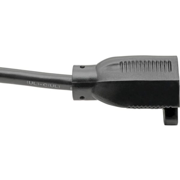 Eaton Tripp Lite Series NEMA 5-15R to C14 Computer AC Power Cable - 13A, 125V, 16 AWG, 2 ft. (0.61 m), Black - Image 4