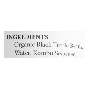 Eden Foods Organic Black Beans - Case of 12 - 15 oz.