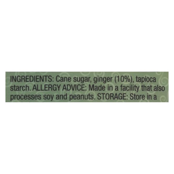 Ginger People - Gin Gins Chewy Ginger Candy - Original - Case of 12 - 3 oz. - Image 3
