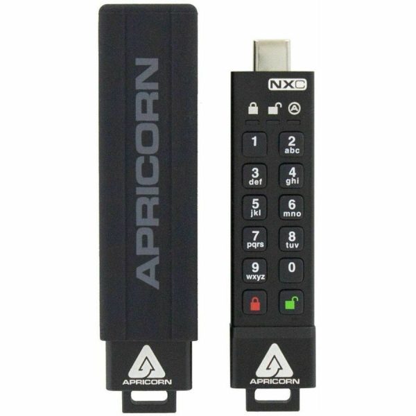 Apricorn Aegis Secure Key 3NXC 256GB USB 3.2 Type C Flash Drive - Image 5