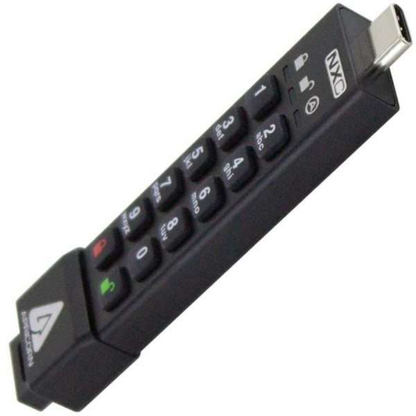 Apricorn Aegis Secure Key 3NXC 256GB USB 3.2 Type C Flash Drive - Image 6