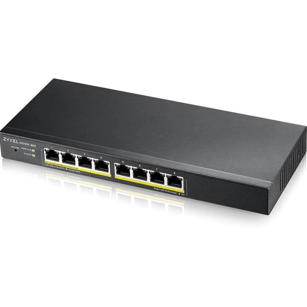 ZYXEL GS1915-8EP 8-Port Gigabit Smart Nebula Cloud Managed PoE Switch | 8 PoE+ Ports at 60W - Image 3