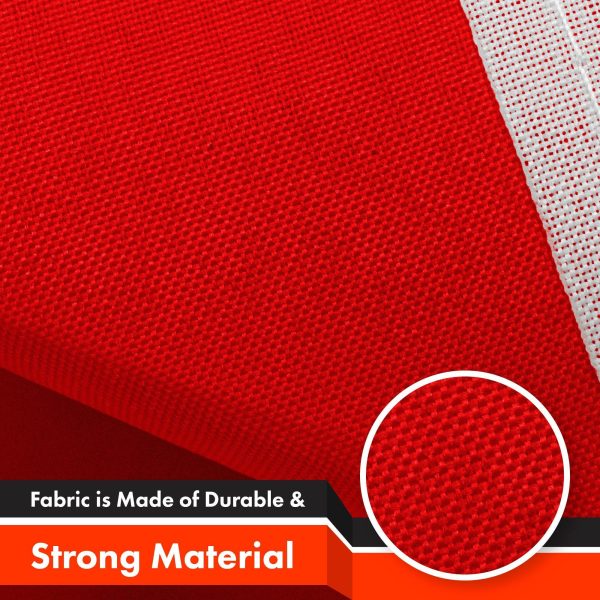 Albania Albanian Flag 3x5 Ft 2-Pack 150D Printed Polyester By G128 - Image 4