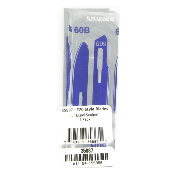 HOGUE EXPEL SCALPEL #70 BLD 5 PACK