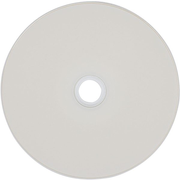 Verbatim BD-R DL 50GB 8X, White Label, DataLife+, White InkJet Hub Printable, 25PK Spindle - Image 2