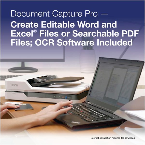 Epson WorkForce DS-1630 Flatbed Scanner - 1200 dpi Optical - Image 6