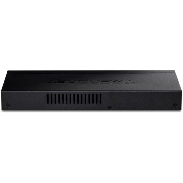TRENDnet 8-Port Unmanaged 2.5G PoE+ Switch, Fanless, Compact Desktop Design, Metal Housing, 2.5GBASE-T Ports, IEEE 802.3bz, 100W PoE Budget, Lifetime Protection, Black, TPE-TG380 - Image 8