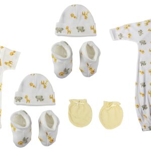 Unisex Newborn Baby 8 Pc  Sets Nc_0694