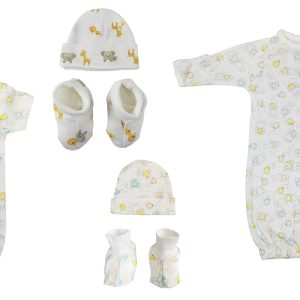Unisex Newborn Baby 7 Pc  Sets Nc_0669