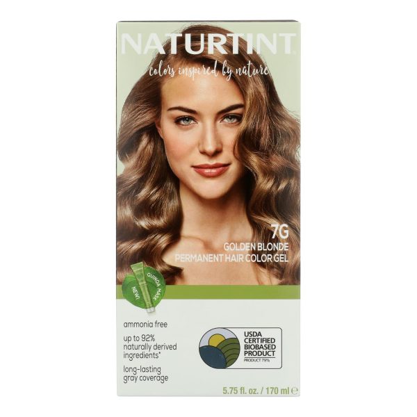 Naturtint Hair Color - Permanent - 7G - Golden Blonde - 5.28 oz - Image 2