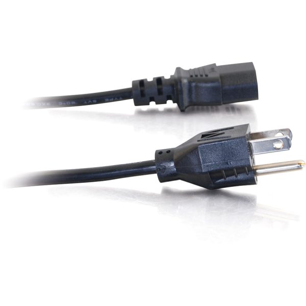 C2G 15ft Power Cord - 18 AWG - NEMA 5-15P to IEC320C13 - Computer Power - Image 3