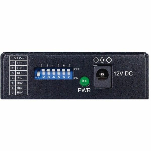Eaton Tripp Lite Series Hardened Gigabit Fiber to Ethernet Media Converter, 10/100/1000 Mbps, RJ45/SC Multimode, -10° to 60°C, 500 m (1640 ft.), TAA - Image 2