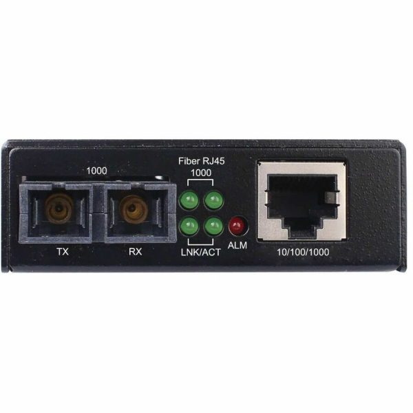 Eaton Tripp Lite Series Hardened Gigabit Fiber to Ethernet Media Converter, 10/100/1000 Mbps, RJ45/SC Multimode, -10° to 60°C, 500 m (1640 ft.), TAA - Image 3