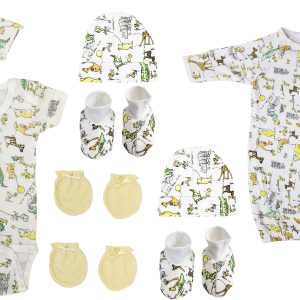 Unisex Newborn Baby 9 Pc  Sets Nc_0570