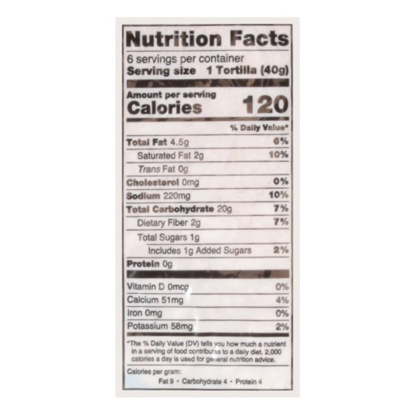La Tortilla Factory - Tortilla Premtrad Cassava - Case of 12-8.46 OZ - Image 3